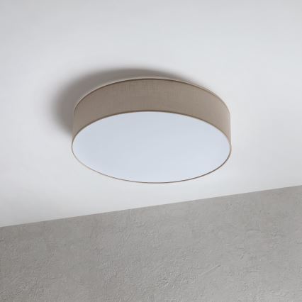 Brilagi - LED таванно осветително тяло SIRIJA 4xE27/15W/230V Ø 60 см бежово