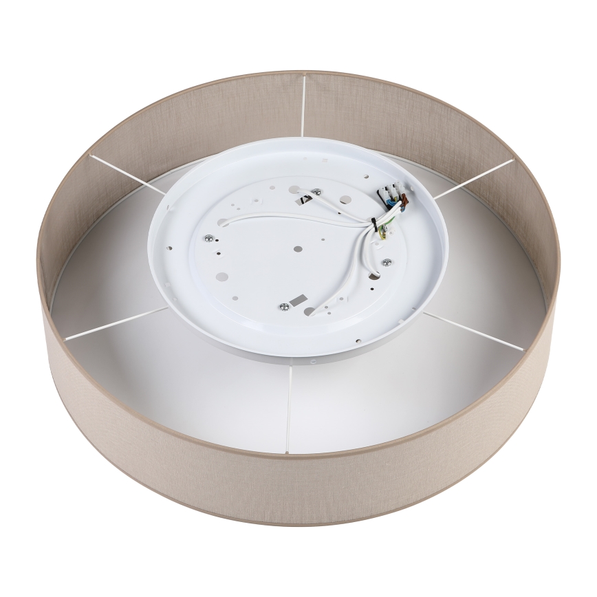 Brilagi - LED таванно осветително тяло SIRIJA 4xE27/15W/230V Ø 60 см бежово