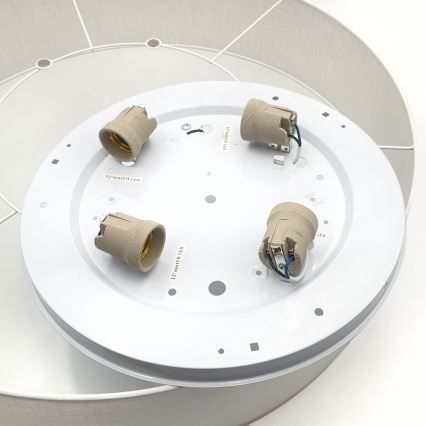 Brilagi - LED таванно осветително тяло SIRIJA 4xE27/60W/230V Ø 60 см бяло