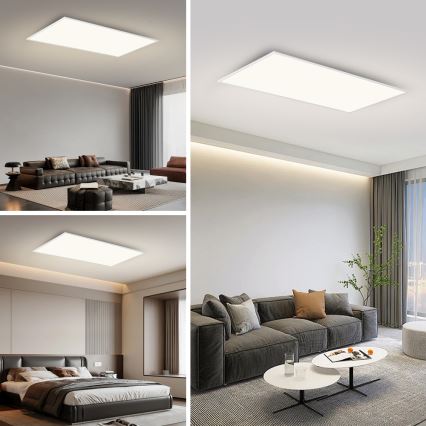 Brilagi - LED таванно осветително тяло SLIMFRAME LED/80W/230V 120x60 cm 3000/4000/6000K бяло