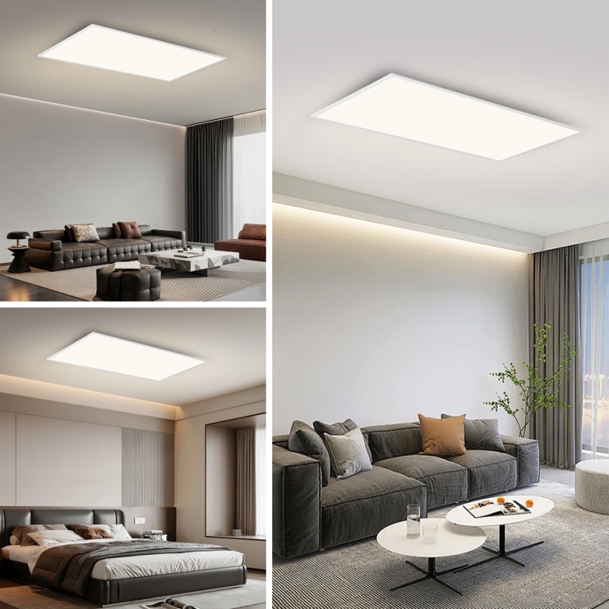 Brilagi - LED таванно осветително тяло SLIMFRAME LED/80W/230V 120x60 cm 3000/4000/6000K бяло