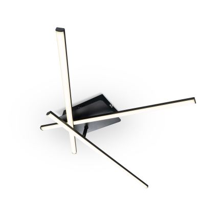 Brilagi - LED таванно осветително тяло STRIPES LED/30W/230V 51x78 cm черно