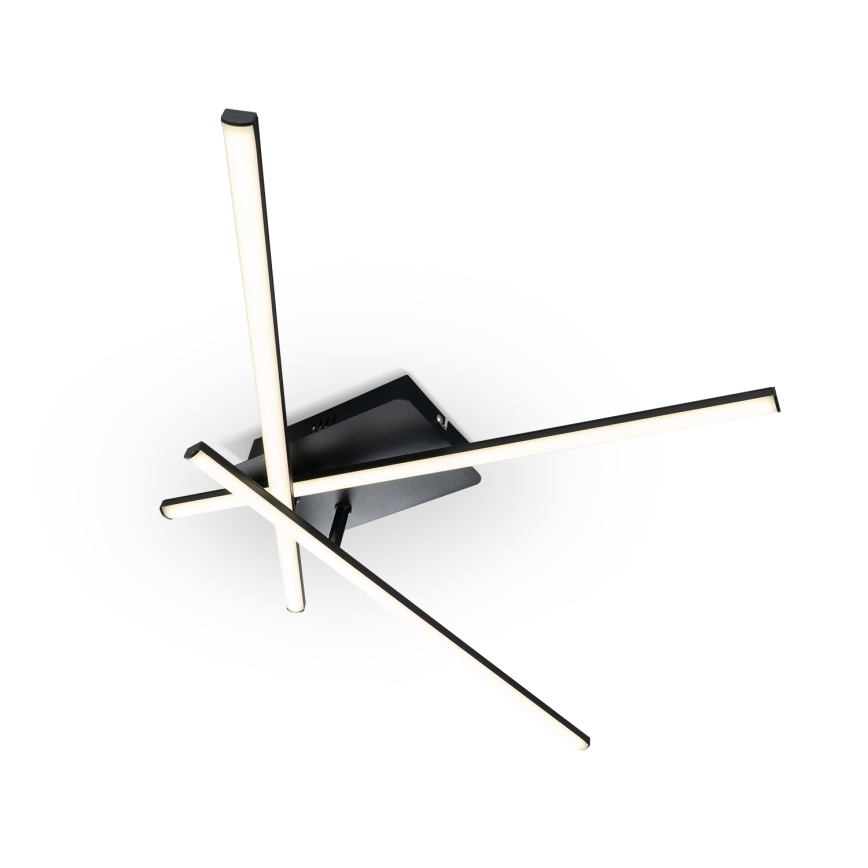 Brilagi - LED таванно осветително тяло STRIPES LED/30W/230V 51x78 cm черно