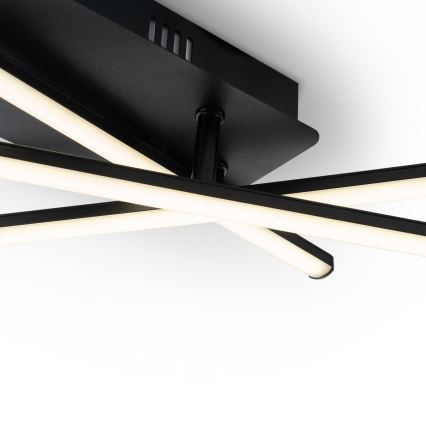 Brilagi - LED таванно осветително тяло STRIPES LED/30W/230V 51x78 cm черно