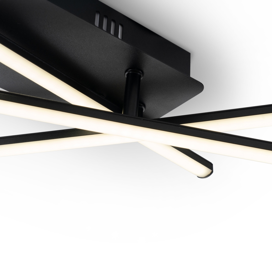 Brilagi - LED таванно осветително тяло STRIPES LED/30W/230V 51x78 cm черно