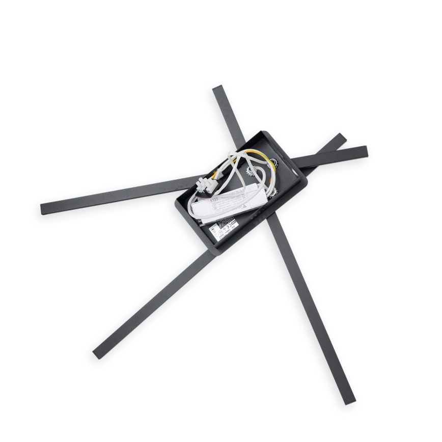 Brilagi - LED таванно осветително тяло STRIPES LED/30W/230V 51x78 cm черно