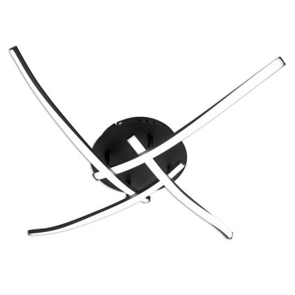 Brilagi - LED таванно осветително тяло STRIPES LED/32W/230V 60x60 см черно