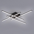 Brilagi - LED таванно осветително тяло STRIPES LED/37W/230V 68x68 см черно