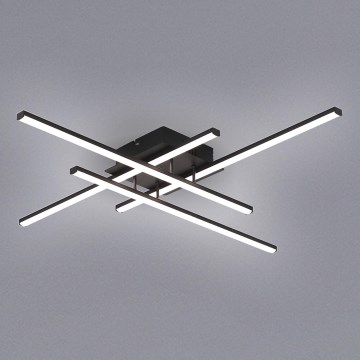 Brilagi - LED таванно осветително тяло STRIPES LED/37W/230V 68x68 см черно