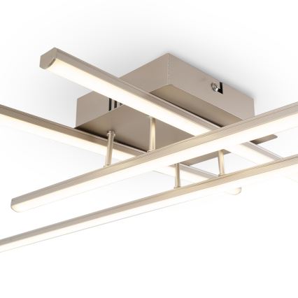 Brilagi - LED плафон STRIPES LED/37W/230V 68x68 см сребрист