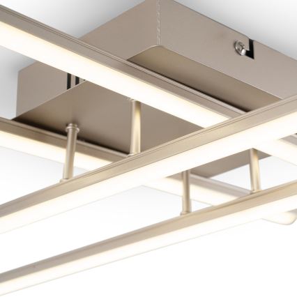 Brilagi - LED плафон STRIPES LED/37W/230V 68x68 см сребрист