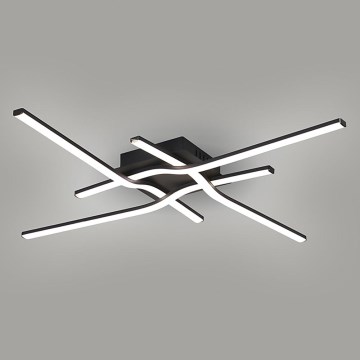 Brilagi - LED таванно осветително тяло STRIPES LED/38W/230V 68x68 cm черно
