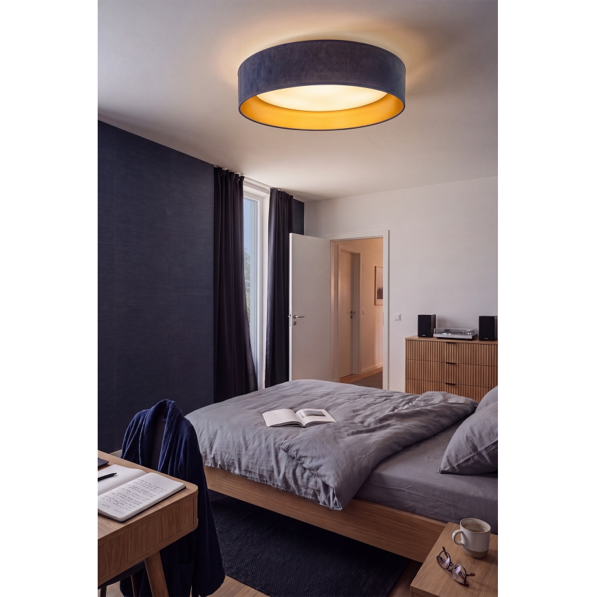 BRILAGI - LED таванно осветително тяло VELVET SIMPLE LED/24W/230V 3000K диам. 45 см синьо