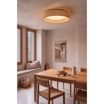 Brilagi - LED таванно осветително тяло VELVET SIMPLE LED/24W/230V 3000K Ø 45 см бежово