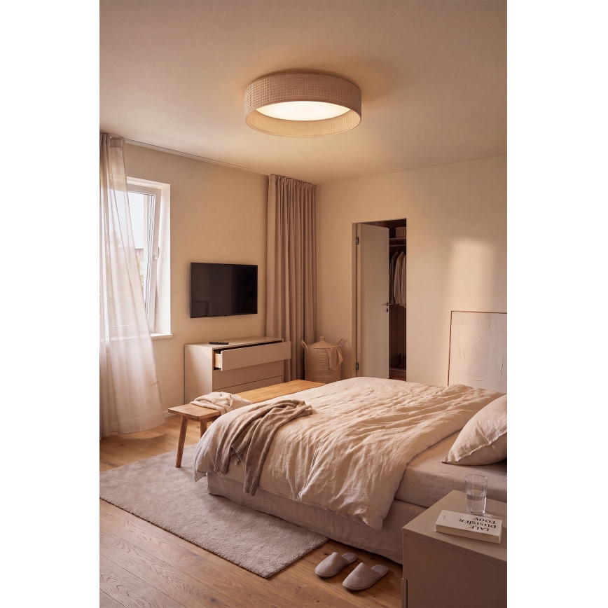 Brilagi - LED таванно осветително тяло VELVET SIMPLE LED/24W/230V 3000K Ø 45 см бежово