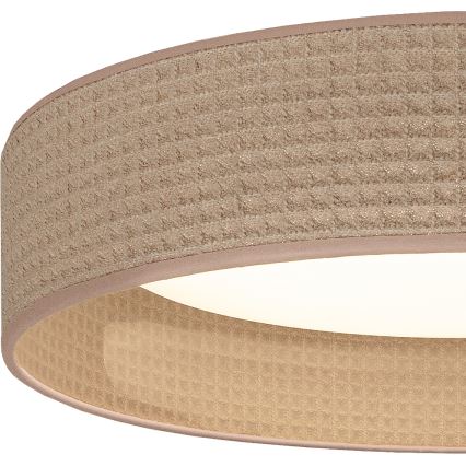 Brilagi - LED таванно осветително тяло VELVET SIMPLE LED/24W/230V 3000K Ø 45 см бежово