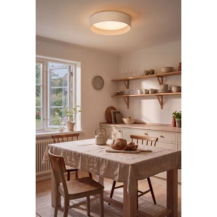 Brilagi - LED таванно осветително тяло VELVET SIMPLE LED/24W/230V 3000K Ø 45 см бяло