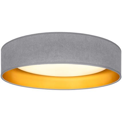 Brilagi - LED таванно осветително тяло VELVET SIMPLE LED/24W/230V 3000K Ø 45 см сив/златист