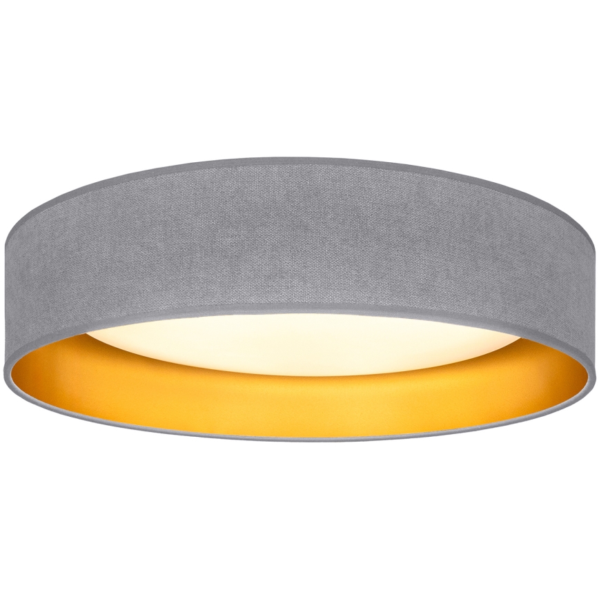 Brilagi - LED таванно осветително тяло VELVET SIMPLE LED/24W/230V 3000K Ø 45 см сив/златист