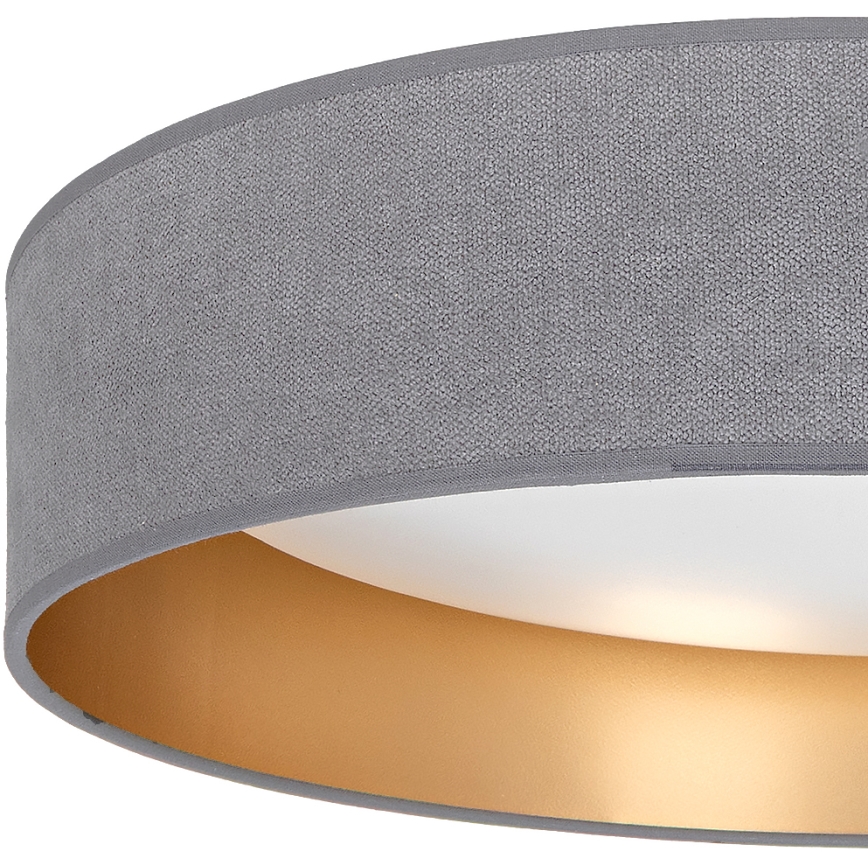 Brilagi - LED таванно осветително тяло VELVET SIMPLE LED/24W/230V 3000K Ø 45 см сив/златист