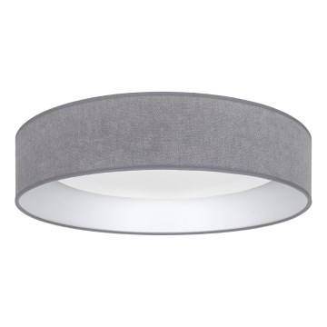 Brilagi - LED таванно осветително тяло VELVET SIMPLE LED/24W/230V 3000K Ø 45 см сиво