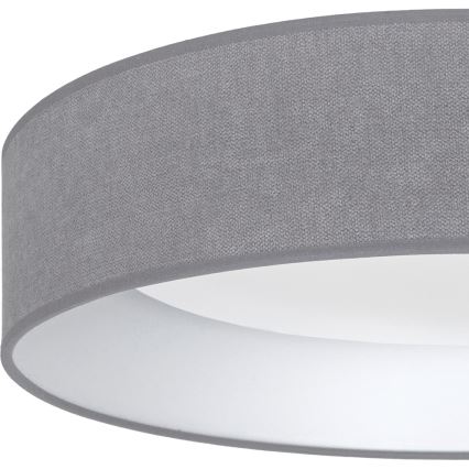 Brilagi - LED таванно осветително тяло VELVET SIMPLE LED/24W/230V 3000K Ø 45 см сиво