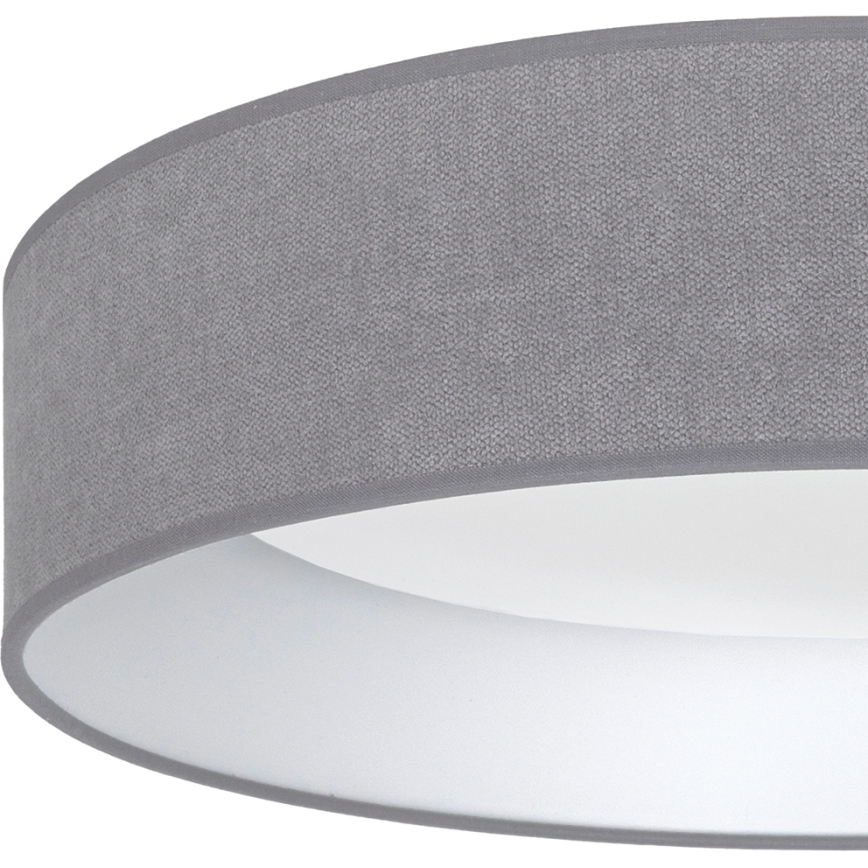 Brilagi - LED таванно осветително тяло VELVET SIMPLE LED/24W/230V 3000K Ø 45 см сиво