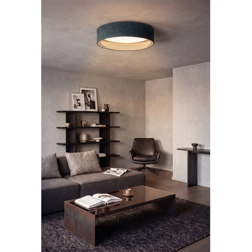 Brilagi - LED таванно осветително тяло VELVET SIMPLE LED/24W/230V 3000K Ø 45 см, зелено