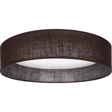 Brilagi - LED таванно осветително тяло VELVET SIMPLE LED/24W/230V 3000K Ø 45 см кафяво