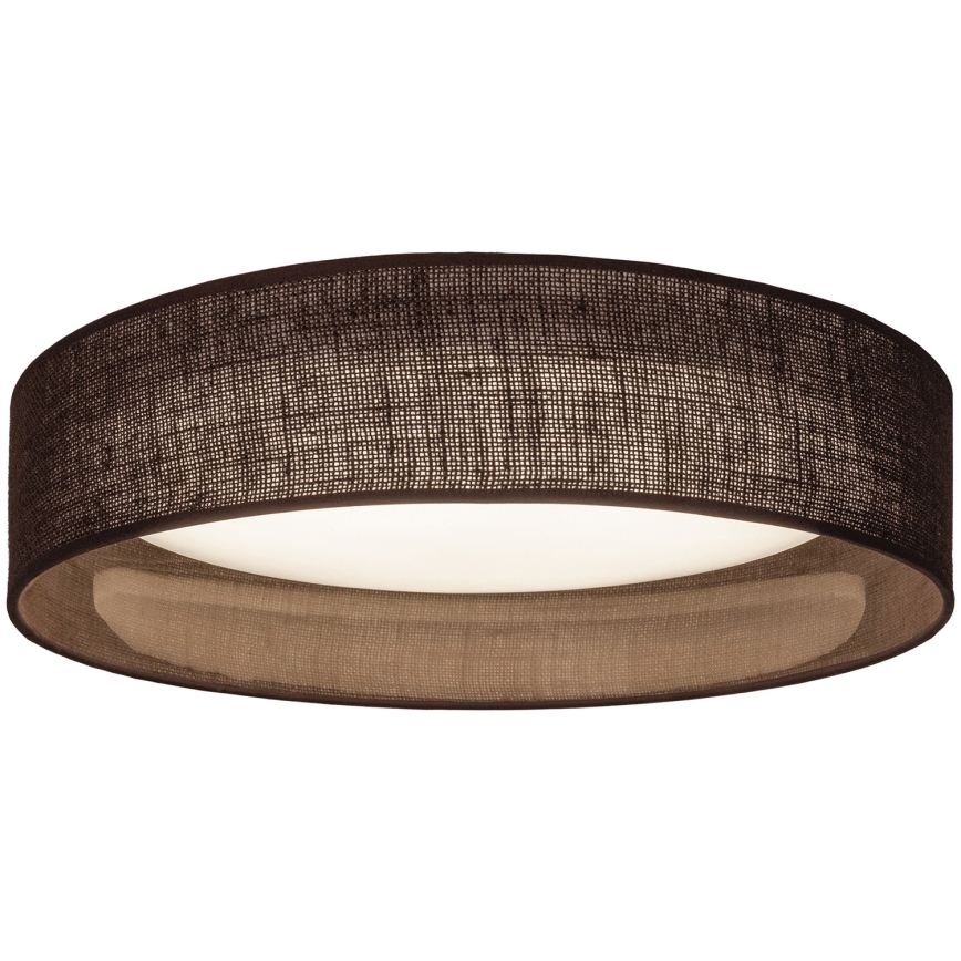 Brilagi - LED таванно осветително тяло VELVET SIMPLE LED/24W/230V 3000K Ø 45 см кафяво