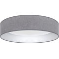 Brilagi - LED таванно осветително тяло VELVET SIMPLE LED/24W/230V 4000K Ø 45 см сиво
