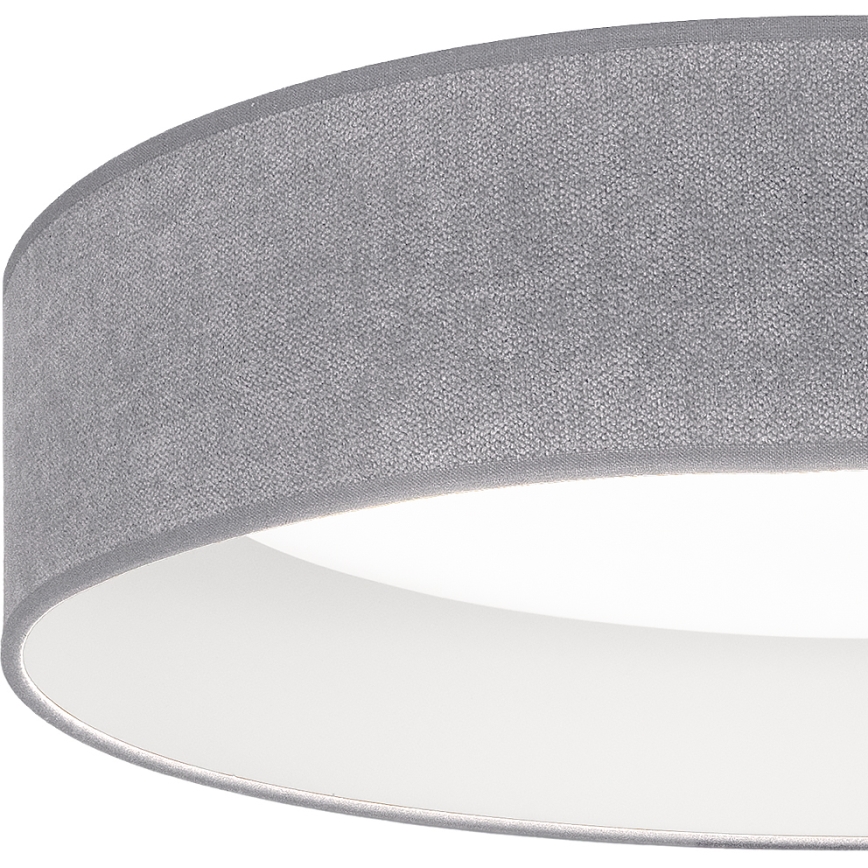 Brilagi - LED таванно осветително тяло VELVET SIMPLE LED/24W/230V 4000K Ø 45 см сиво