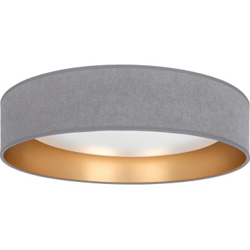 Brilagi - LED таванно осветително тяло VELVET SIMPLE LED/24W/230V 4000K Ø 45 см, сиво/златисто