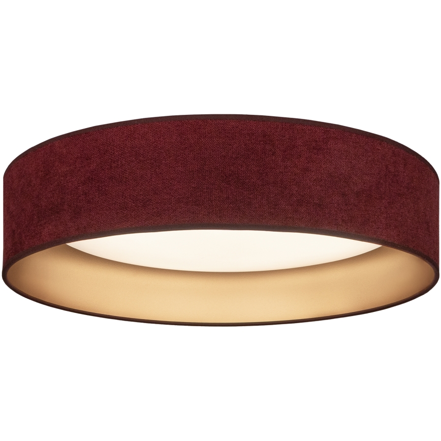 Brilagi - LED плафон VELVET SIMPLE LED/24W/230V 4000K Ø 45 см бордо/злато