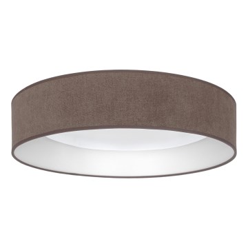 Brilagi - LED таванно осветително тяло VELVET SIMPLE LED/24W/230V 4000K Ø 45 см кафяво