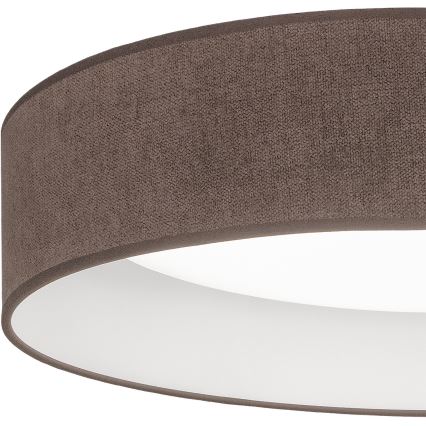 Brilagi - LED таванно осветително тяло VELVET SIMPLE LED/24W/230V 4000K Ø 45 см кафяво