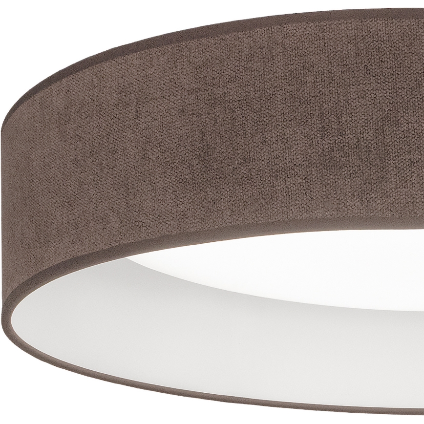Brilagi - LED таванно осветително тяло VELVET SIMPLE LED/24W/230V 4000K Ø 45 см кафяво