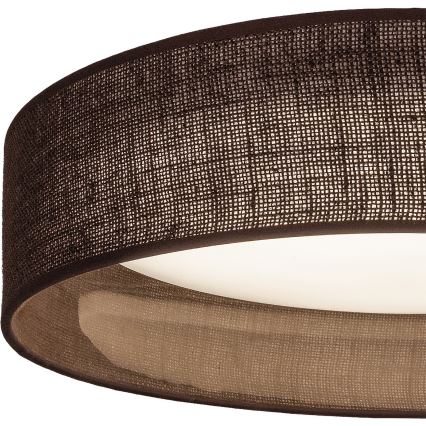Brilagi - LED таванно осветително тяло VELVET SIMPLE LED/36W/230V 3000K диаметър 55 см кафяво