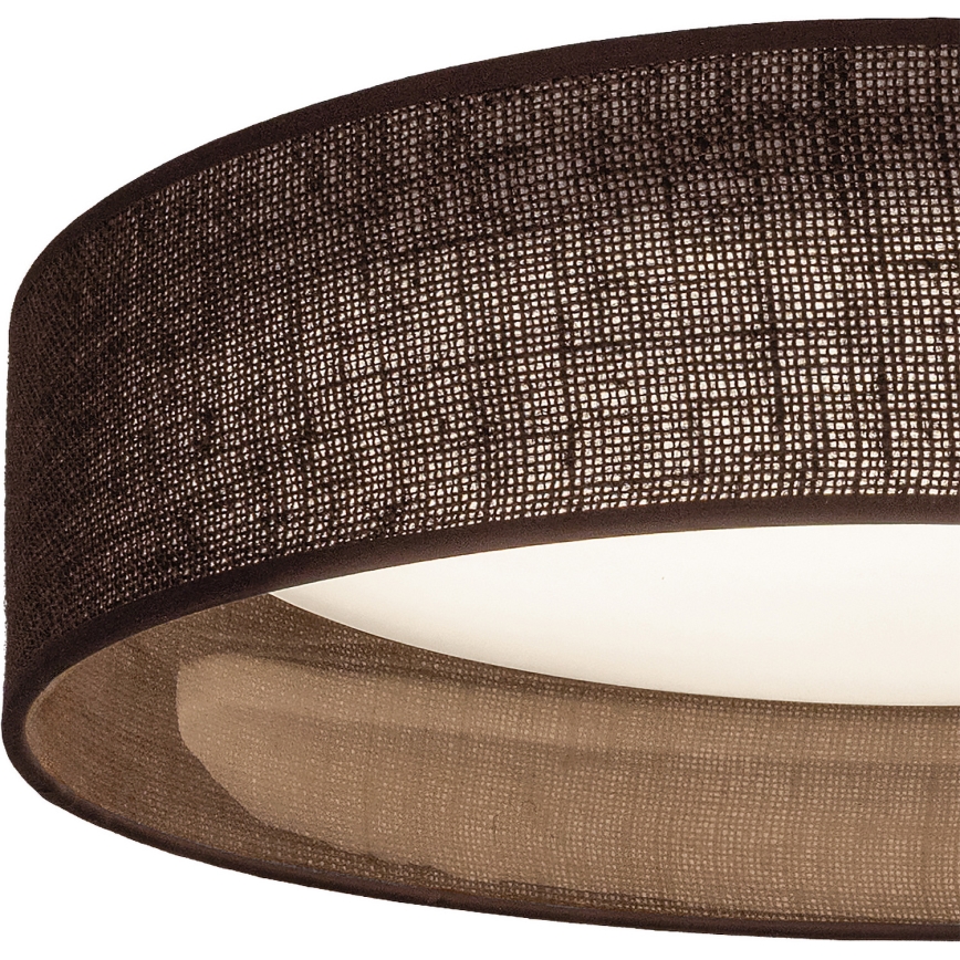 Brilagi - LED таванно осветително тяло VELVET SIMPLE LED/36W/230V 3000K диаметър 55 см кафяво