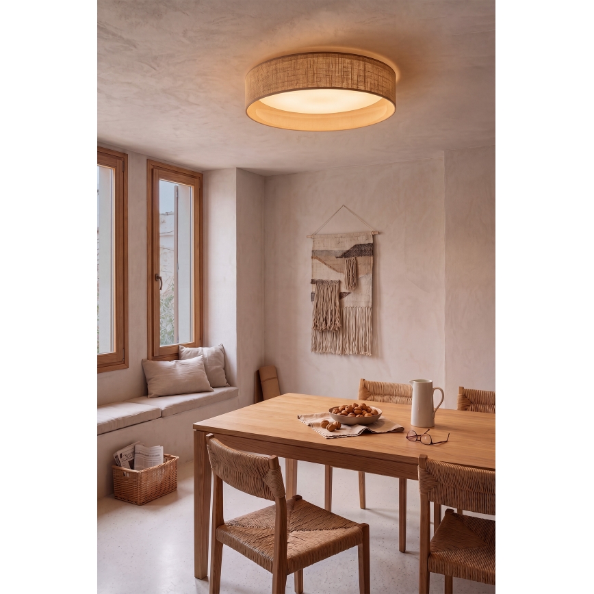 Brilagi - LED таванно осветително тяло VELVET SIMPLE LED/36W/230V 3000K pr. 55 cm бежов