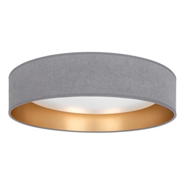 Brilagi - LED таванно осветително тяло VELVET SIMPLE LED/36W/230V 3000K Ø 55 см, сиво/златно