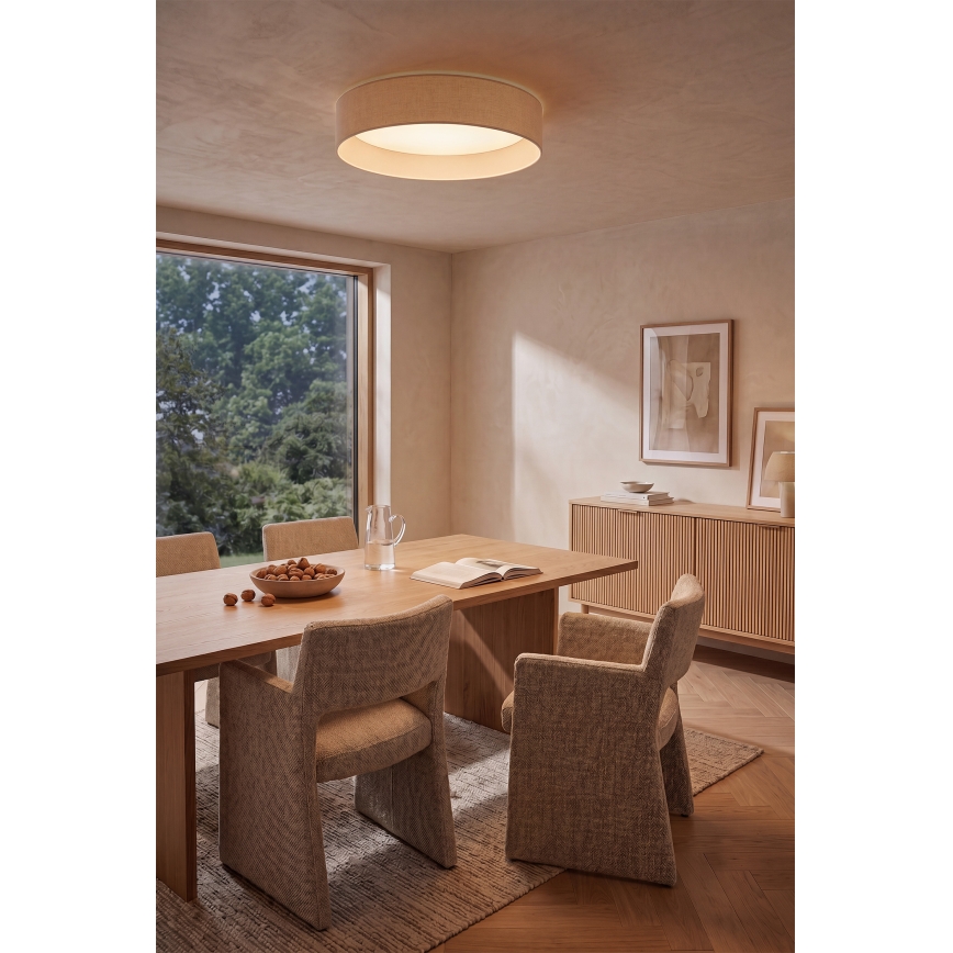 Brilagi - LED таванно осветително тяло VELVET SIMPLE LED/36W/230V 3000K Ø 55 см кремаво