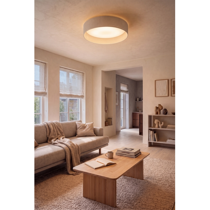 Brilagi - LED таванно осветително тяло VELVET SIMPLE LED/36W/230V 3000K Ø 55 см кремаво