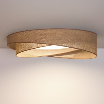 BRILAGI - LED таванно осветително тяло VELVET TWIST LED/24W/230V 4000K Ø 55 cm бежово