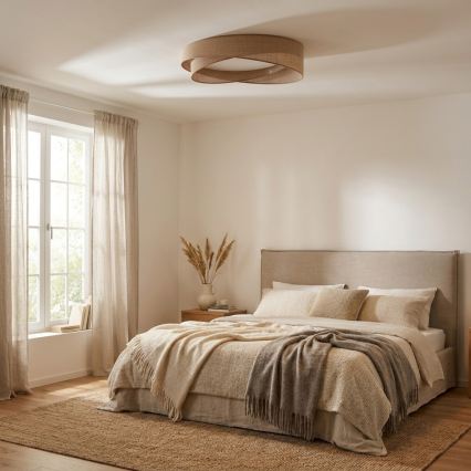 BRILAGI - LED таванно осветително тяло VELVET TWIST LED/24W/230V 4000K Ø 55 cm бежово