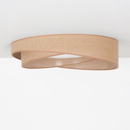 BRILAGI - LED таванно осветително тяло VELVET TWIST LED/24W/230V 4000K Ø 55 cm бежово
