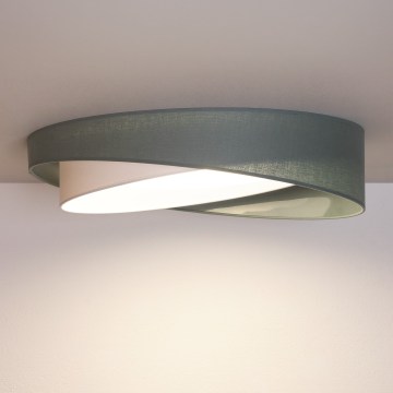 BRILAGI - LED таванно осветително тяло VELVET TWIST LED/24W/230V 4000K Ø 55 cm зелено/бяло