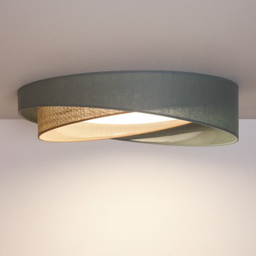 BRILAGI - LED таванно осветително тяло VELVET TWIST LED/24W/230V 4000K Ø 55 см зелен/бежов