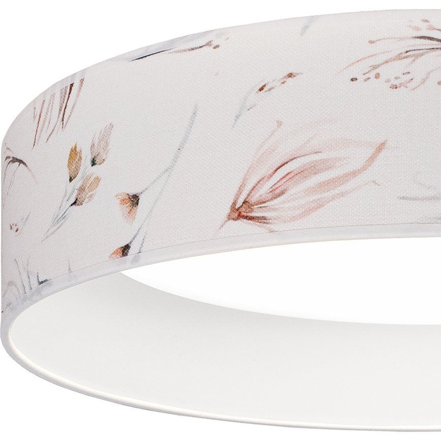 Brilagi - LED таванен плафон VELVET VARI LED/24W/230V 3000/4000/6500K Ø 45 cm бял/цветя