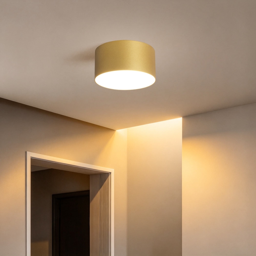 BRILAGI - LED Плафон за баня FORIS LED/14W/230V Ø 12 см златист IP44